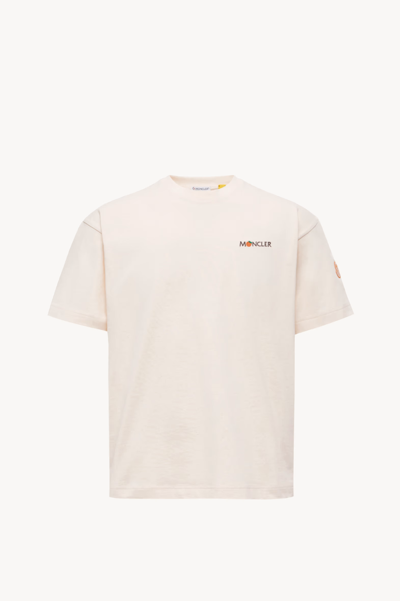 Moncler x Gilga Farm Designed by Donald Glover Cotton T-Shirt Men White Ivory Moncler 2